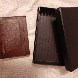 100% Authentic Prada Safiano CardHolder